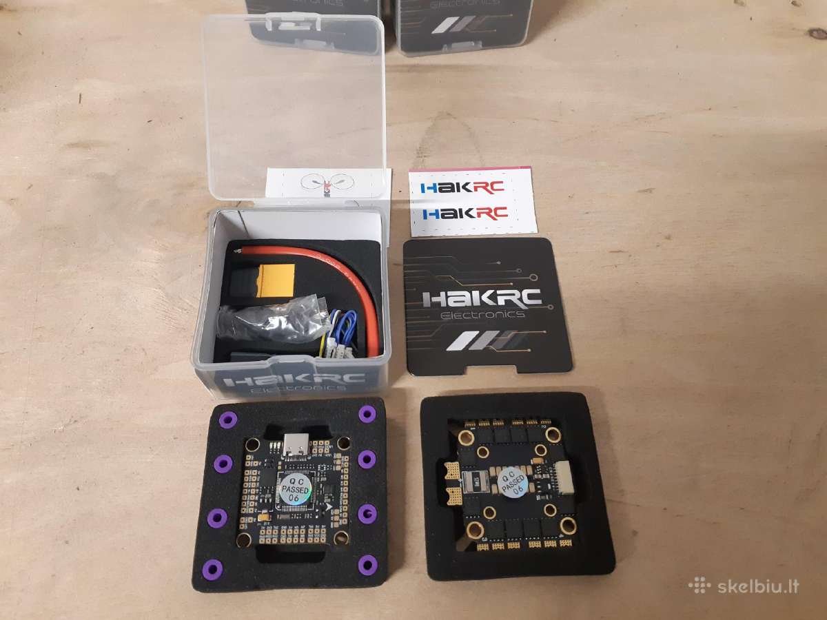 Nauji Hakrc F722 45a Stack (fc + esc) 30x30mm - nuotraukos Nr. 4