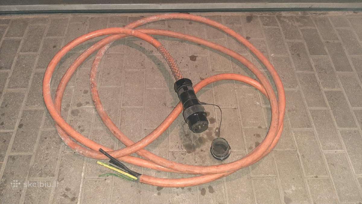 Elektros kabelis 4x35 4g35 su kištuku - nuotraukos Nr. 3