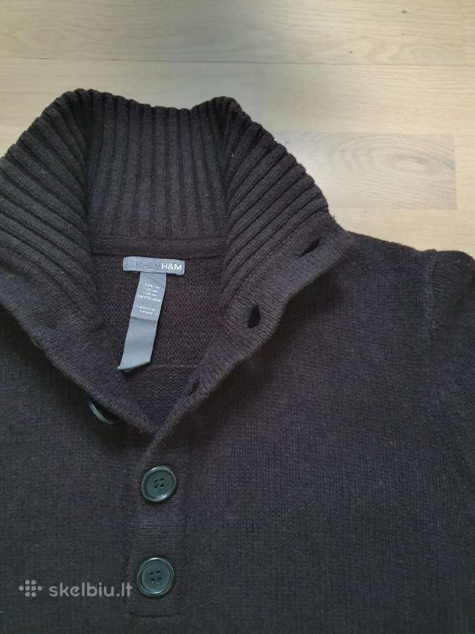 H&m rudas vyriškas megztinis - nuotraukos Nr. 3