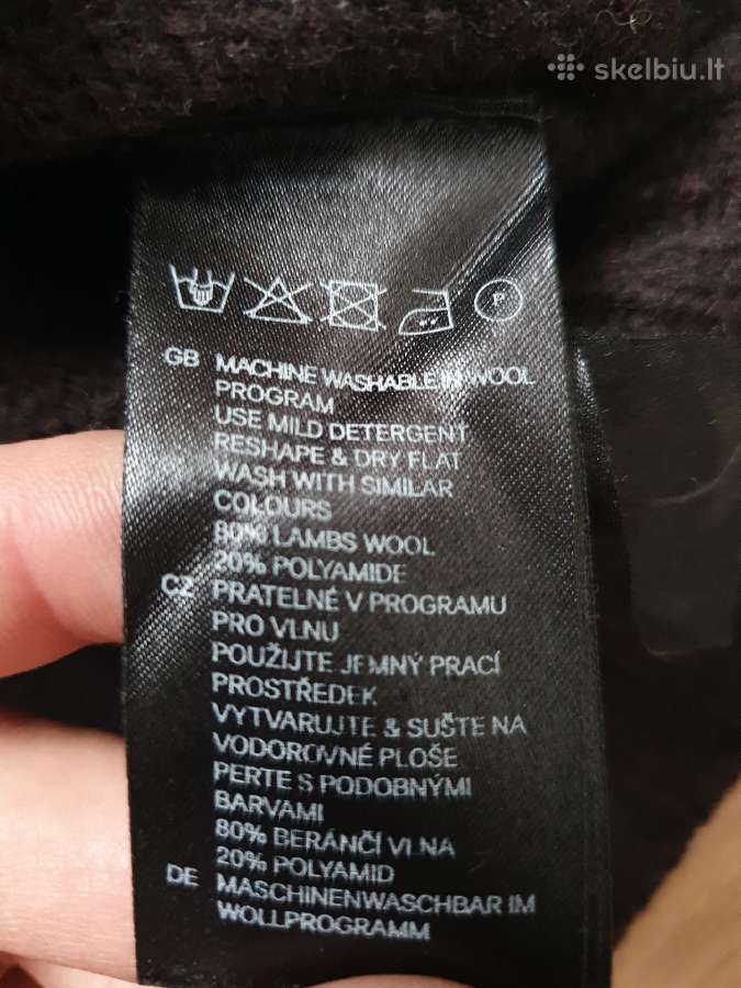 H&m rudas vyriškas megztinis - nuotraukos Nr. 4