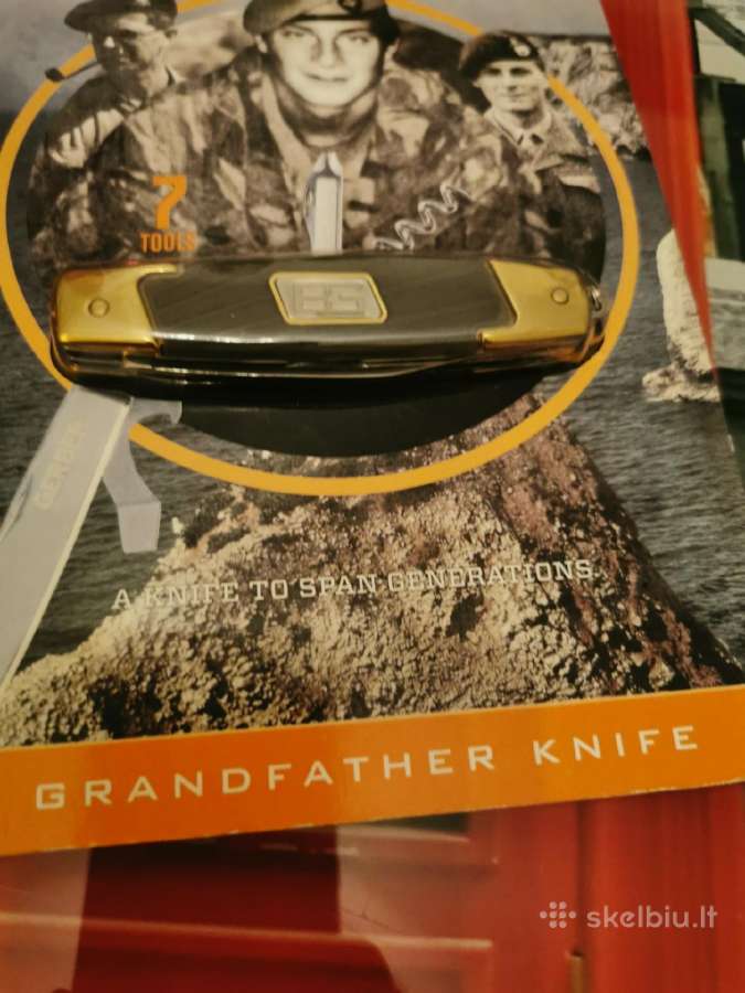 Gerber bear grills grandfather knife multi tool - nuotraukos Nr. 2