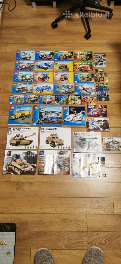 Parduodu 40 lego konstruktorių - Skelbiu.lt