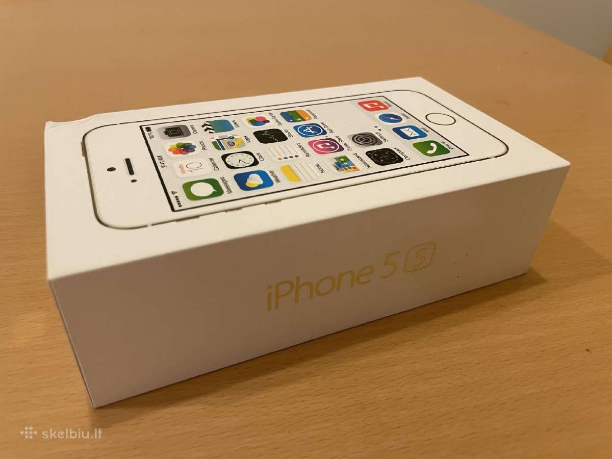 Apple 5S dėžutė