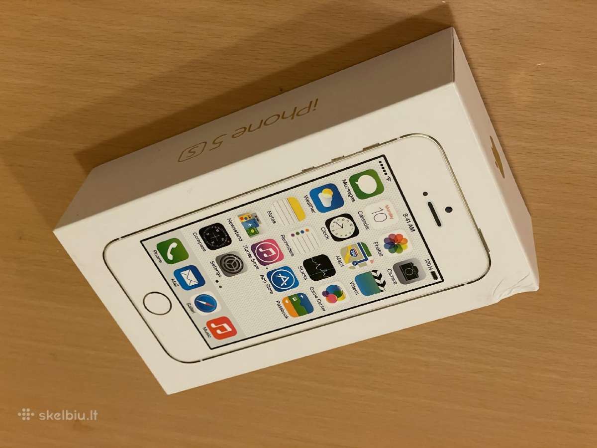 Apple 5S dėžutė - nuotraukos Nr. 4