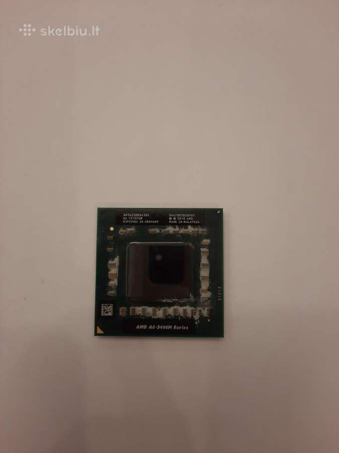 Cpu amd a6-3400m