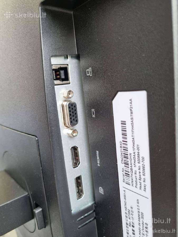 Monitoriai E243i 24" Wuxga Ips ekranas - nuotraukos Nr. 3