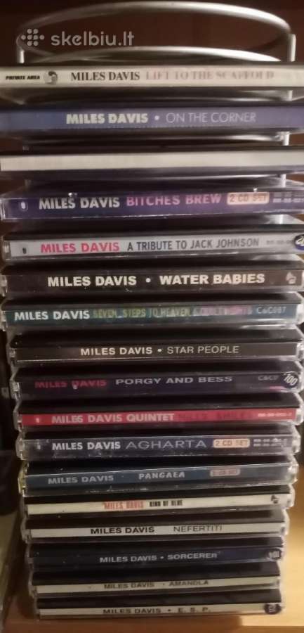 Miles Davis 24 CD kolekcija (1957-1990) po 2 eurus - nuotraukos Nr. 3