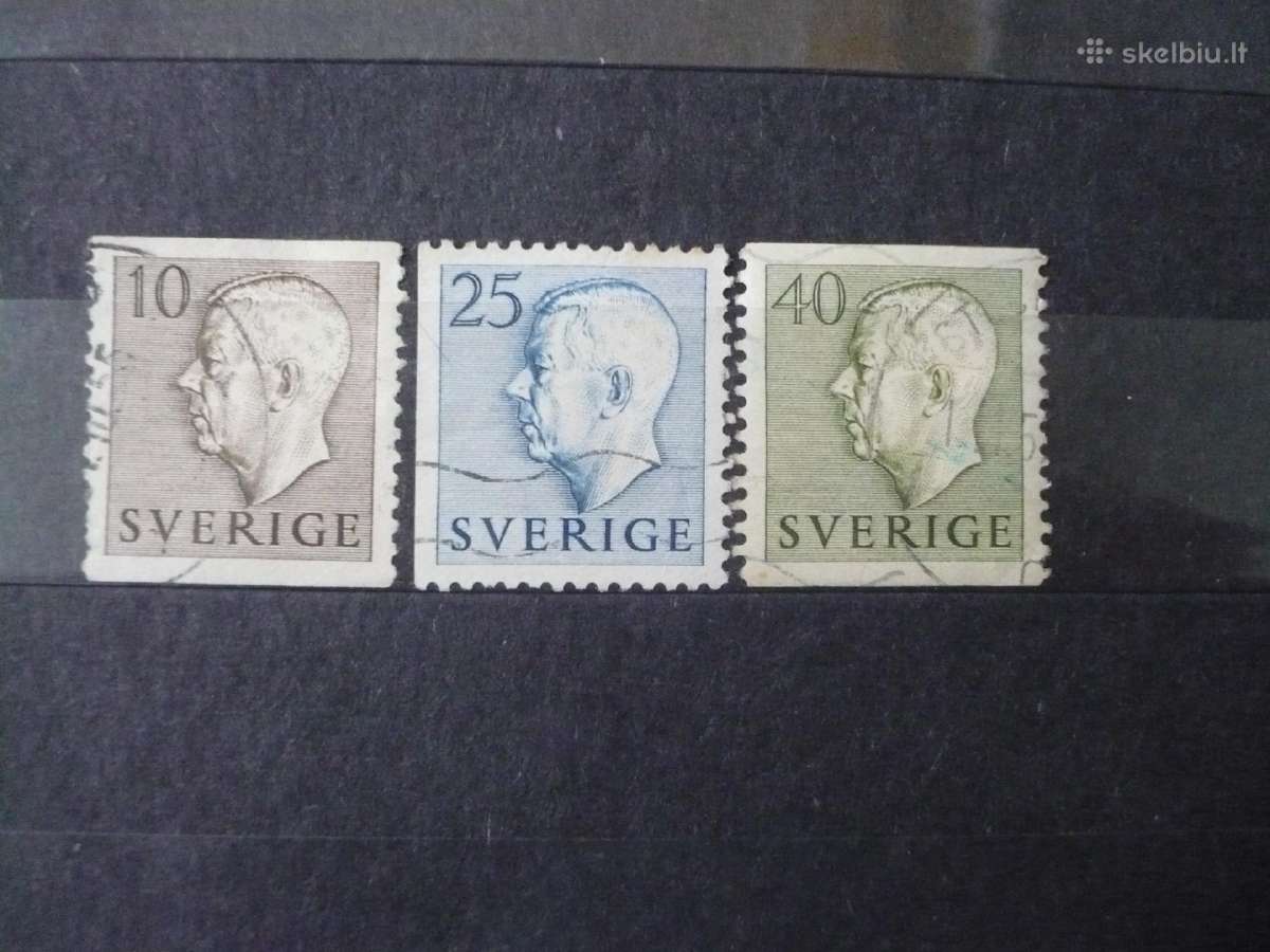 1954 m. Švedijos karalius Gustavas Vi Adolfas