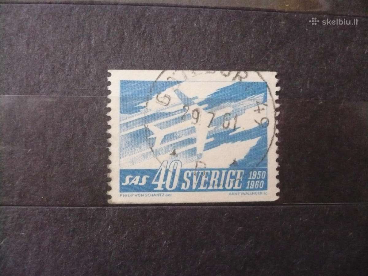 1961 Aviation – Sas, Scandinavian Airlines