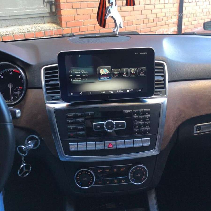 Mercedes Benz Ml W166 Gl X166 android multimedija - nuotraukos Nr. 9