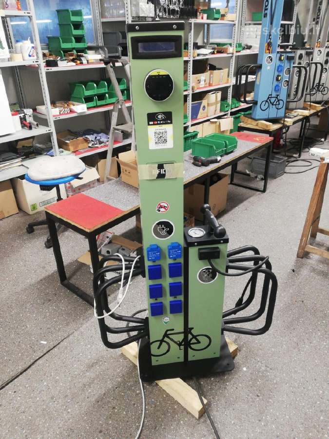 Elektrinių dviračių ir paspirtukų įkrovimo stovai - nuotraukos Nr. 6