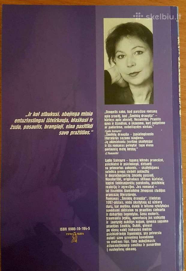 Šmėklų draugija. Lydie Salvayre - nuotraukos Nr. 2
