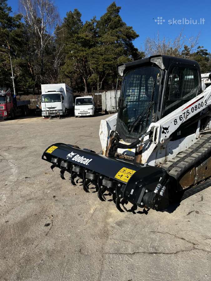 Bobcat vikšrinio T650, T590 nuoma su operatoriumi - nuotraukos Nr. 7