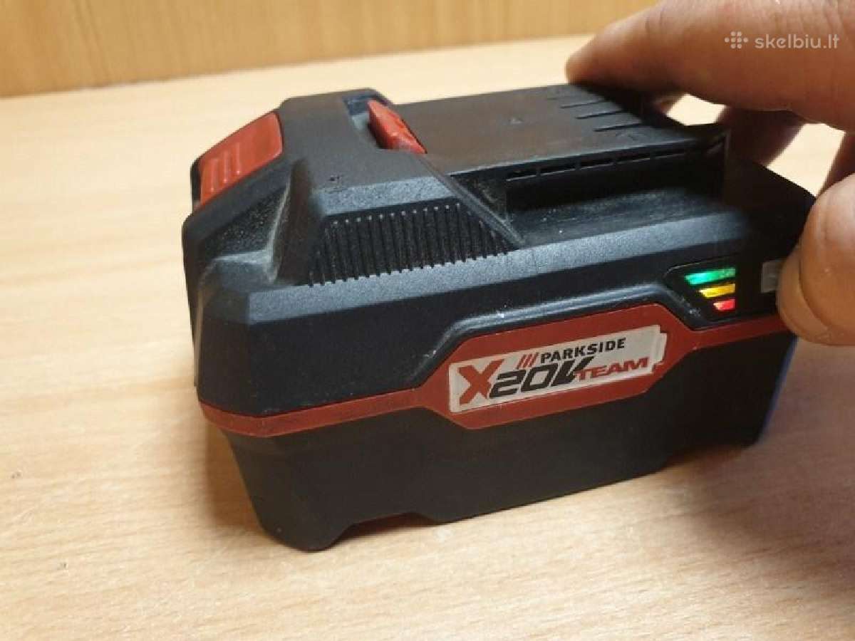 Parkside 4ah 20v akumuliatorius baterija - Skelbiu.lt