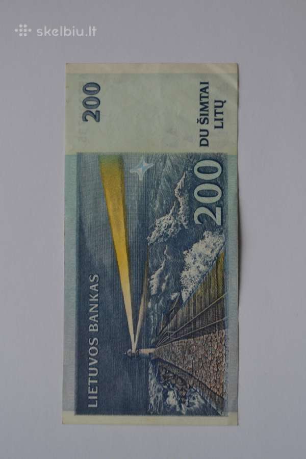 200 litu 1997 m.af - nuotraukos Nr. 2