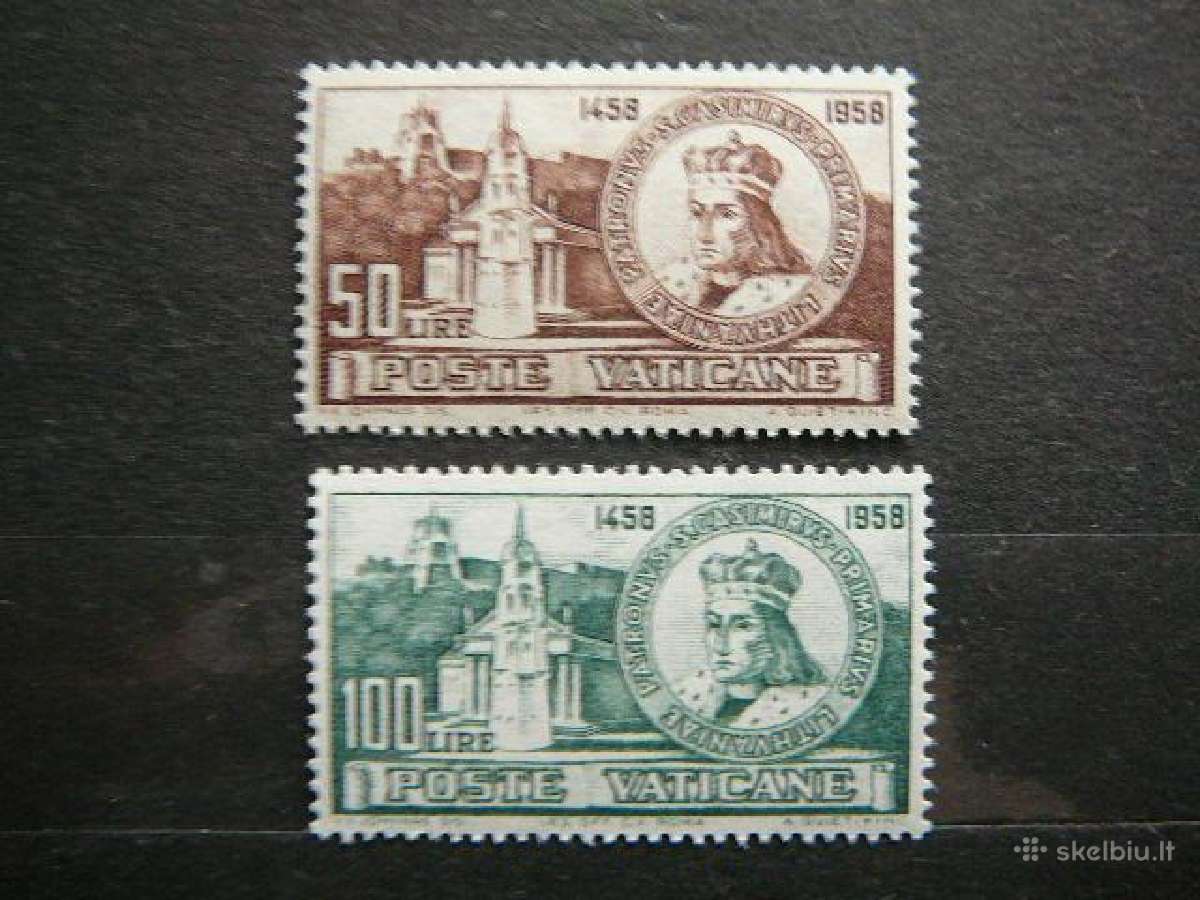 Sv. Kazimieras Vatikanas 1959 Lietuva vt330/1s