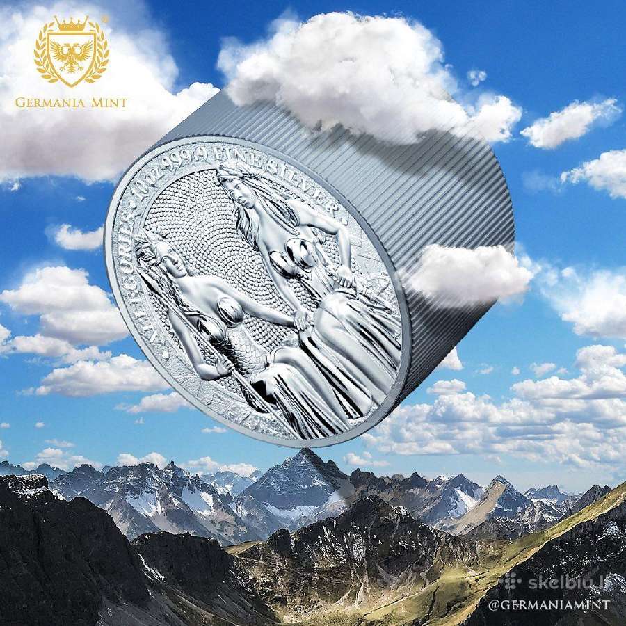 Investicinis sidabras 10oz