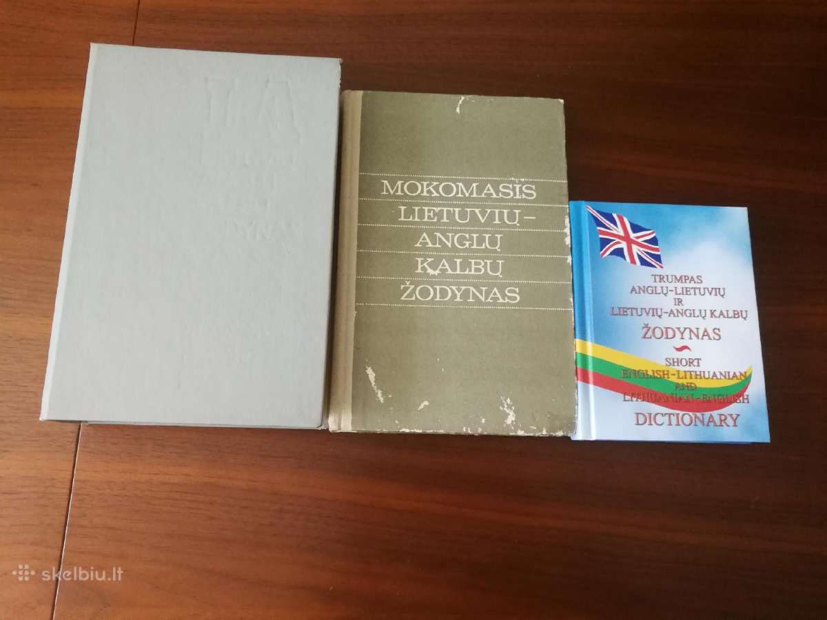 Ankstesnių laikų lietuvių-anglų kalbų žodynai