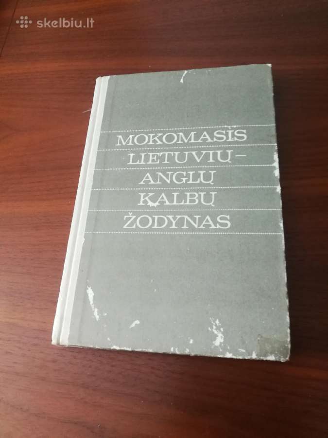 Ankstesnių laikų lietuvių-anglų kalbų žodynai - nuotraukos Nr. 5