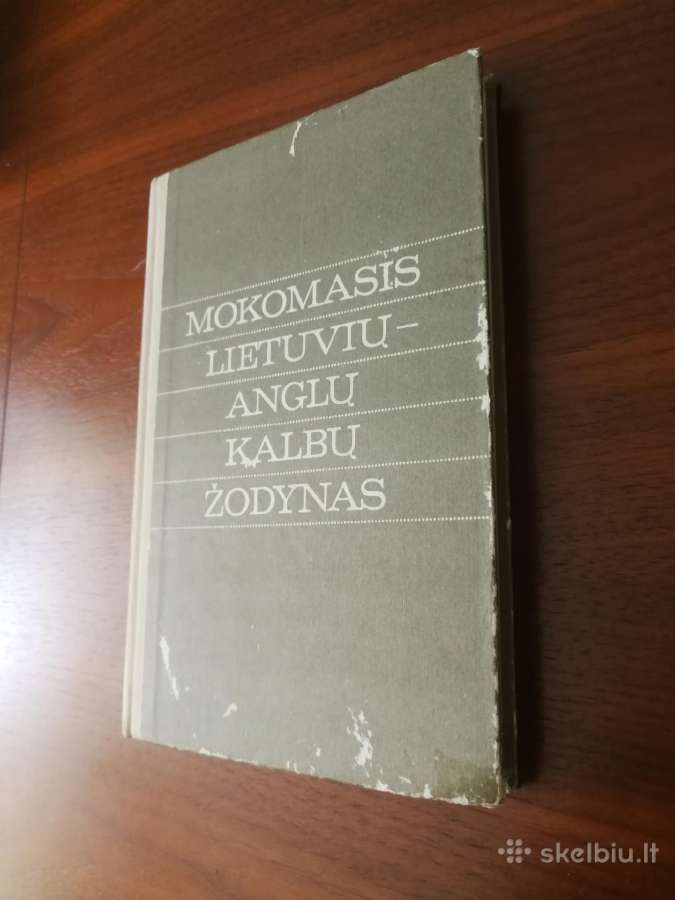 Ankstesnių laikų lietuvių-anglų kalbų žodynai - nuotraukos Nr. 6