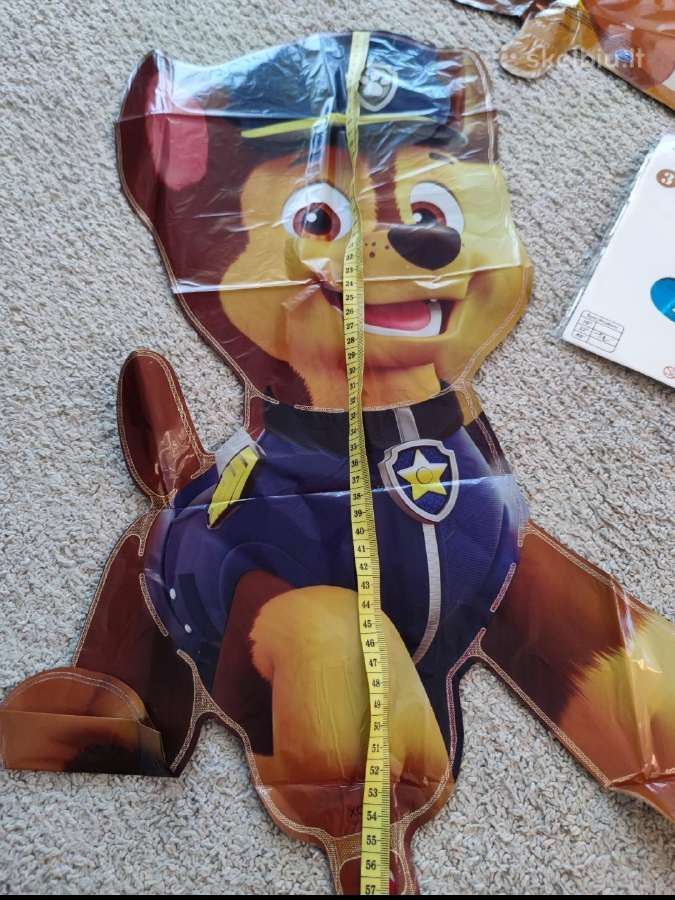Paw Patrol balionų rinkinys su skaičiumi - nuotraukos Nr. 11