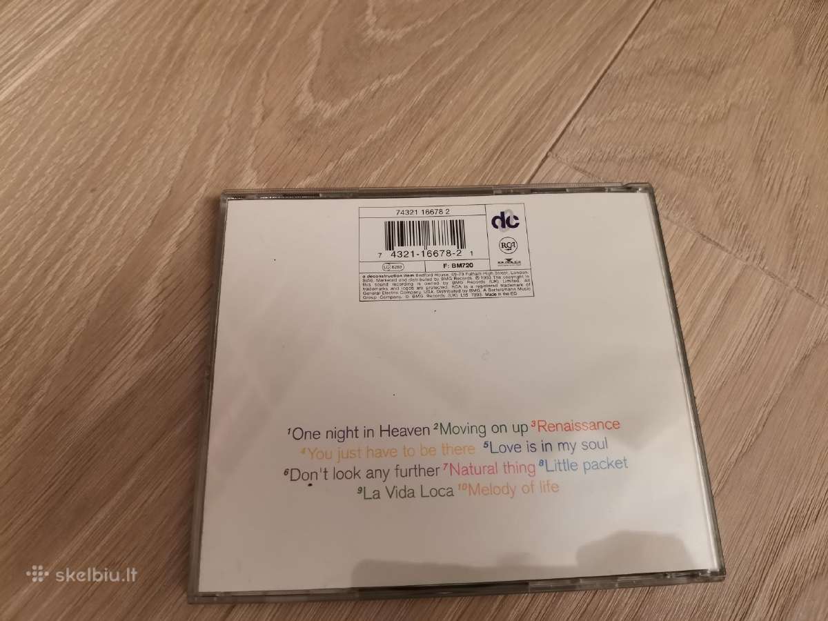Audio CD Nuo 3 eur - nuotraukos Nr. 17