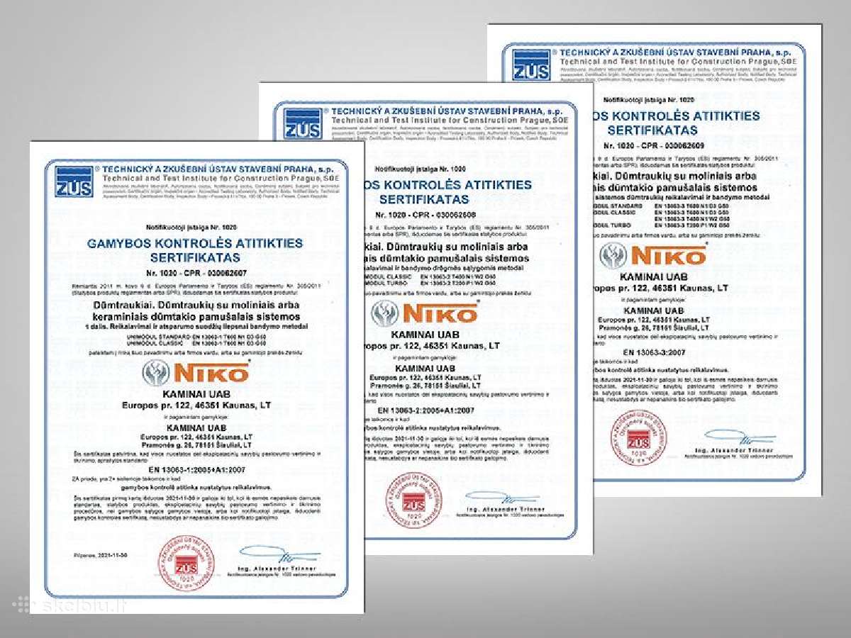Vokiški kaminai Niko - Akcija 58 proc. nuolaida - nuotraukos Nr. 9