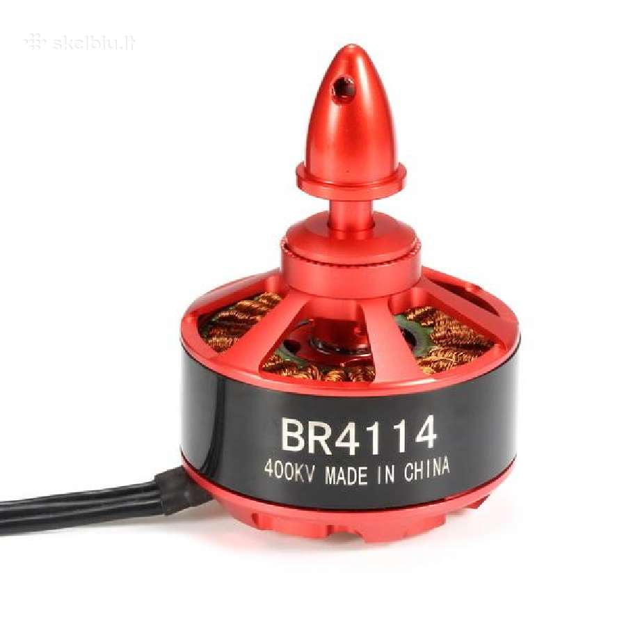 Nauji Racerstar Br4114 400kv brushless motorai