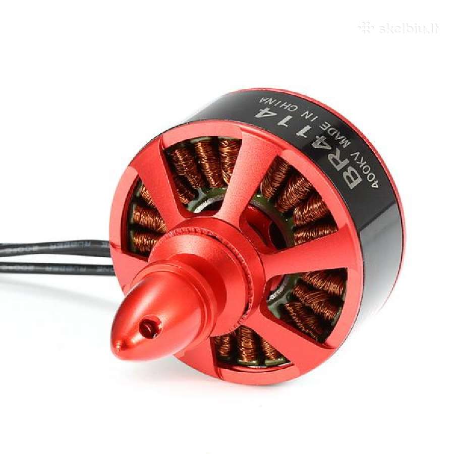 Nauji Racerstar Br4114 400kv brushless motorai - nuotraukos Nr. 8