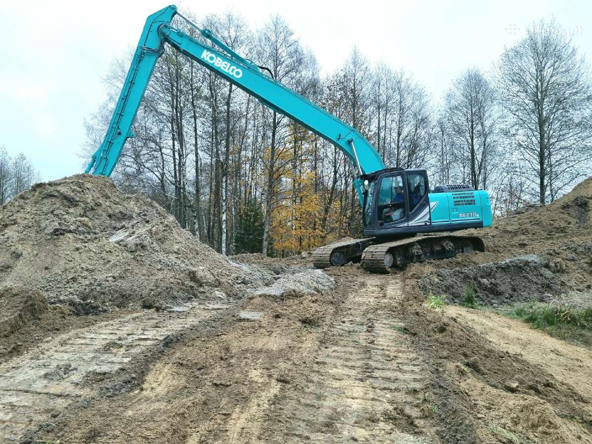 Tvenkinių kasimas, valymas - nuotraukos Nr. 2