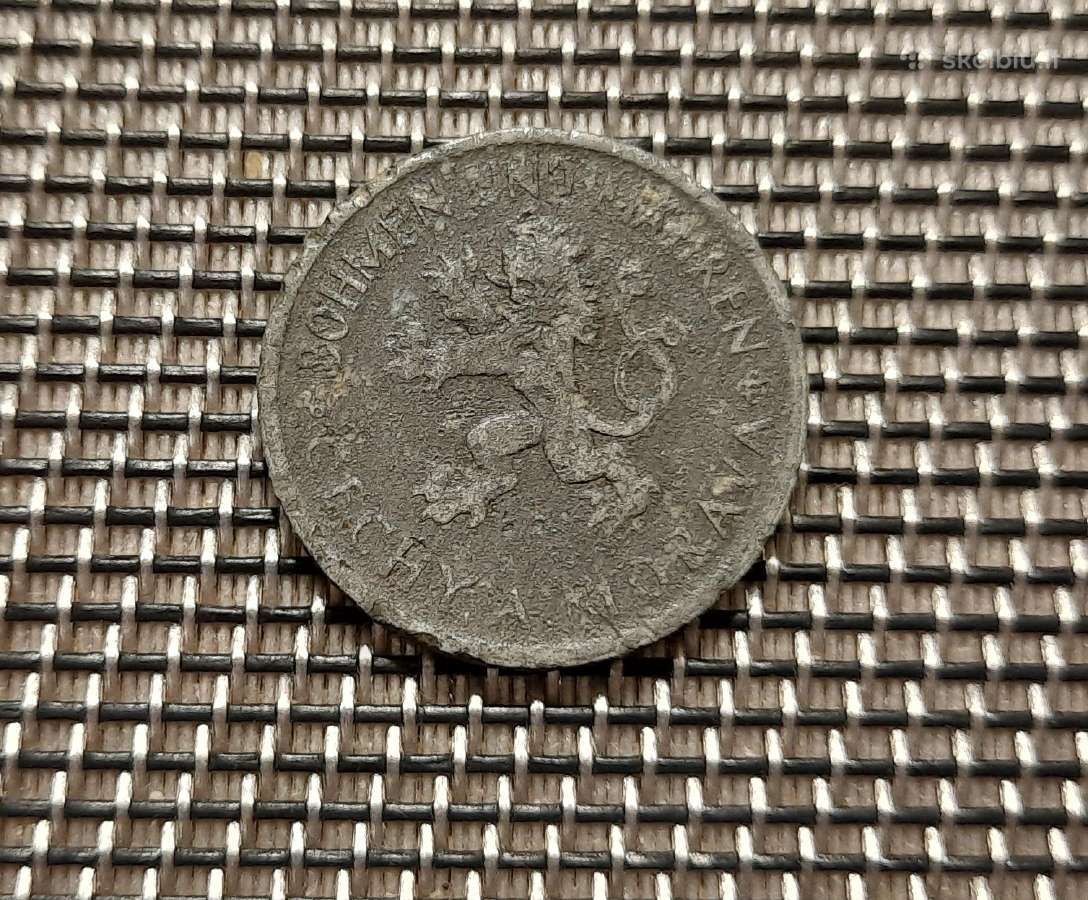 1 Koruna 1943 Čekija - nuotraukos Nr. 2
