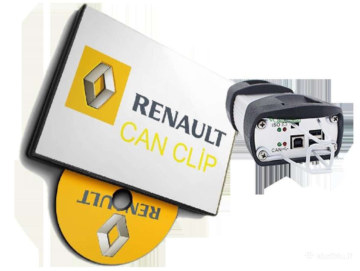 Renault Can Clip aukščiausios kokybės V222 versija - Skelbiu.lt