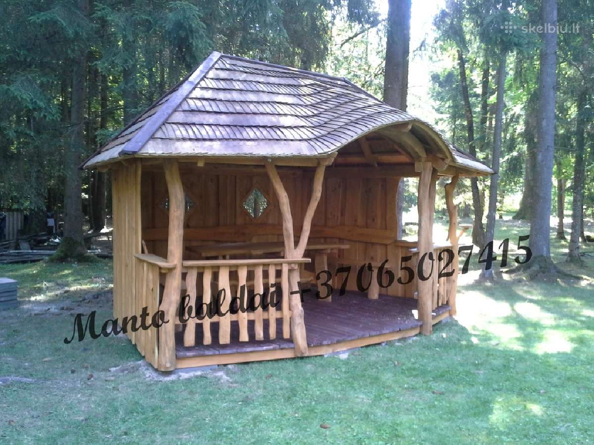Pavėsinė Šešiakampė , ir kiti lauko baldai - nuotraukos Nr. 5