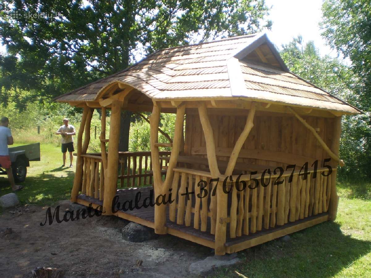 Pavėsinė 3x4 , pavesines, lauko baldai - nuotraukos Nr. 4