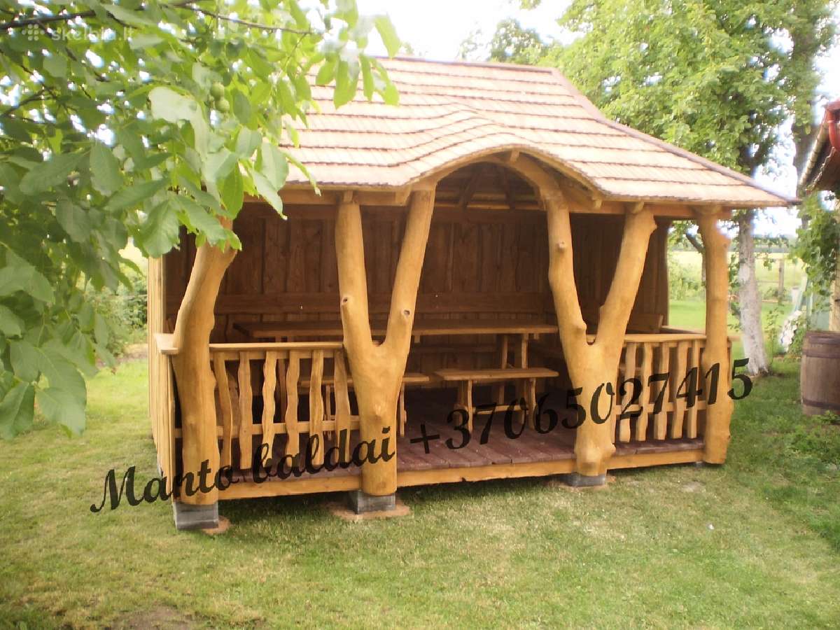 Pavėsinė 3x4 , pavesines, lauko baldai - nuotraukos Nr. 3