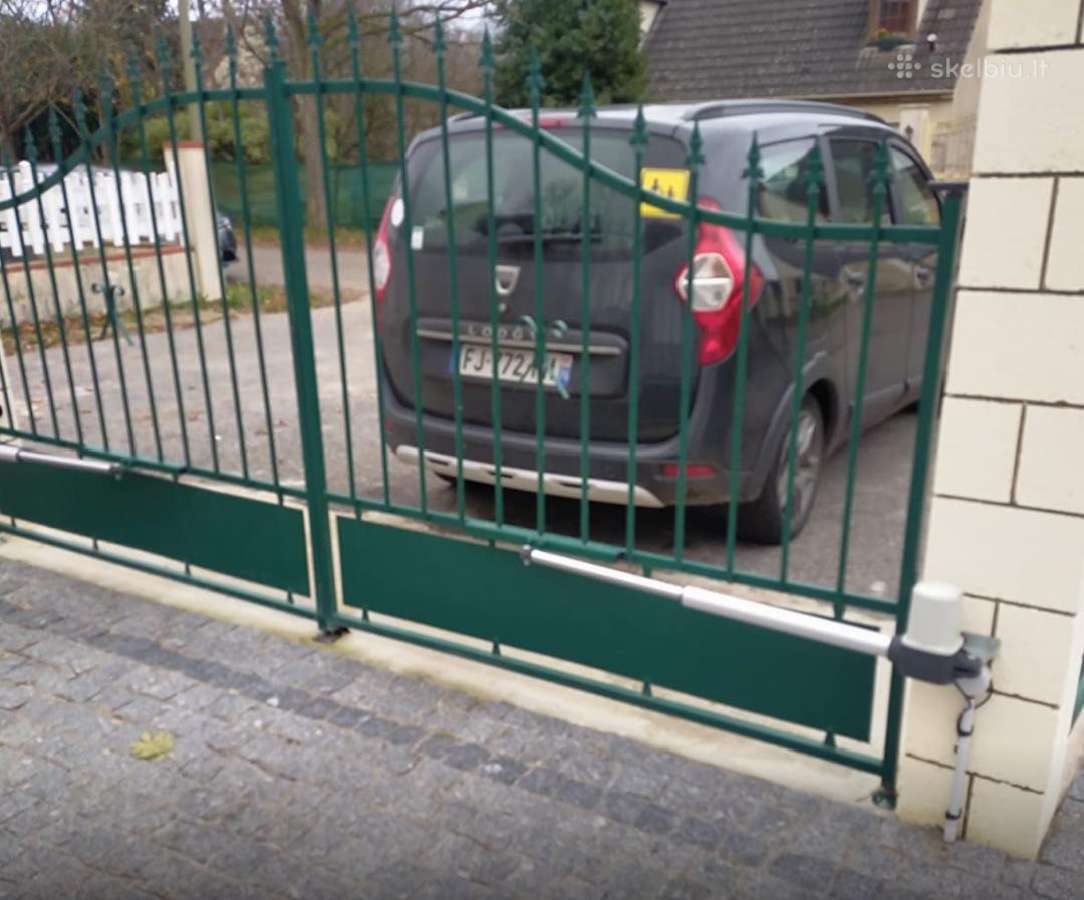 Averiamų vartų automatika,suvirinimo darbai - nuotraukos Nr. 4