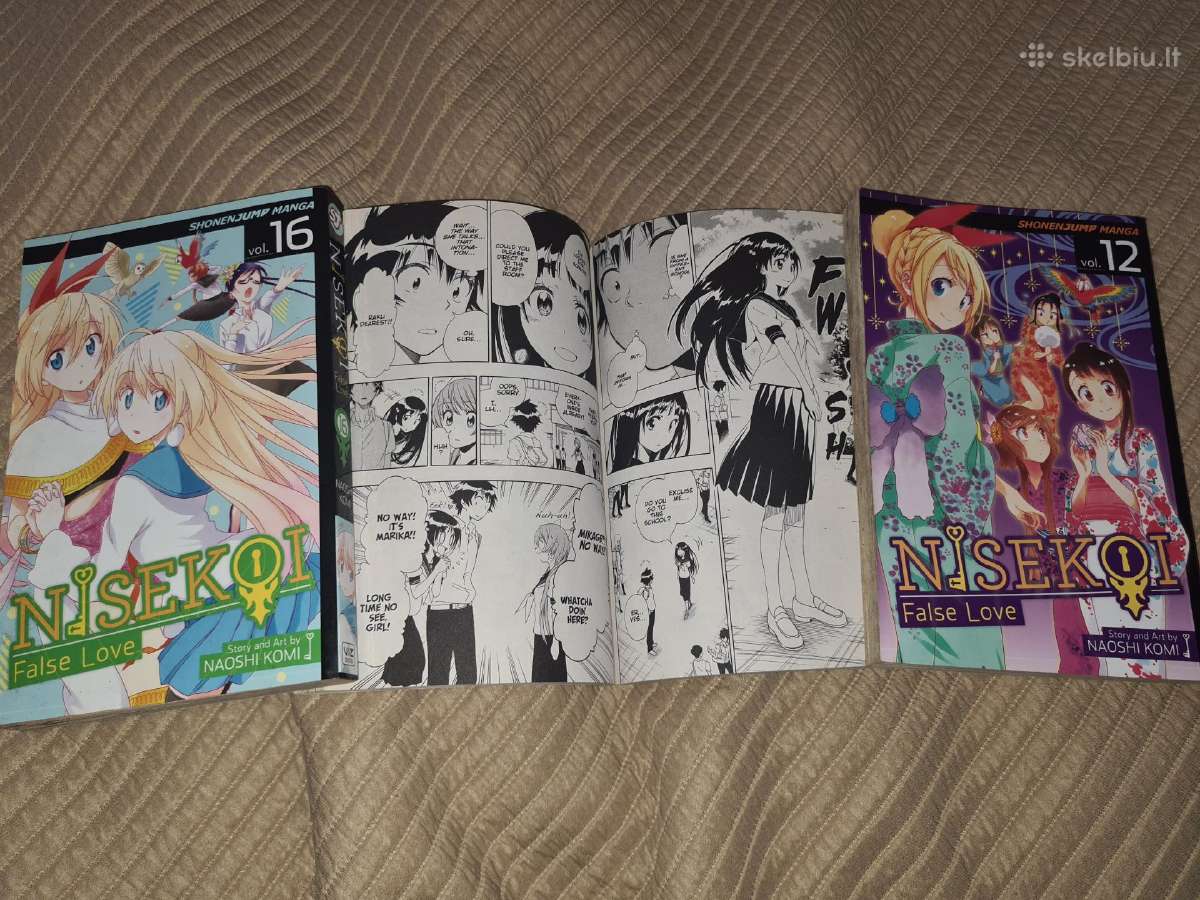 Nisekoi Manga 11 12 16 - nuotraukos Nr. 3