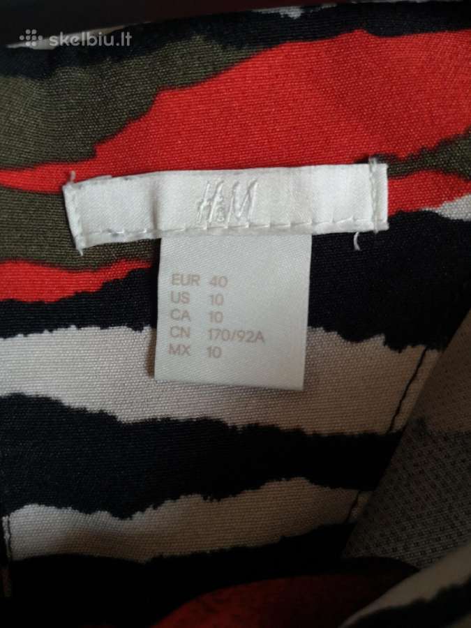 H&m kamufliažinio rašto suknelė - nuotraukos Nr. 6