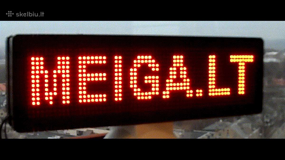 LED reklama reklaminės LED švieslentės LED display - nuotraukos Nr. 9