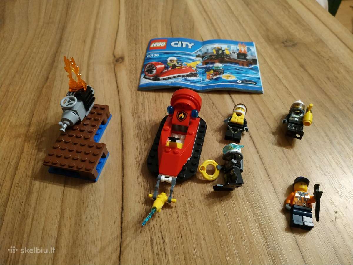 Lego City gniagesių rinkinys 60106 - nuotraukos Nr. 2