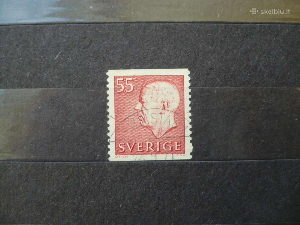 1969 Karalius Gustavas Vi Adolfas – nauja vertybė