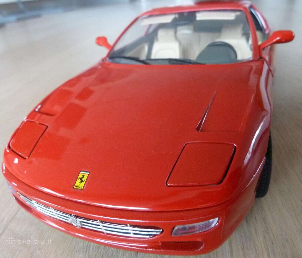 Ferrari 456 Gt modeliukas 1:18 dydžio atsidaro - nuotraukos Nr. 6