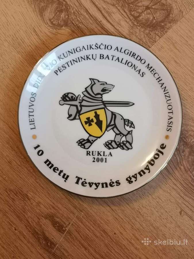 Lk suvenyrinė lėkštė