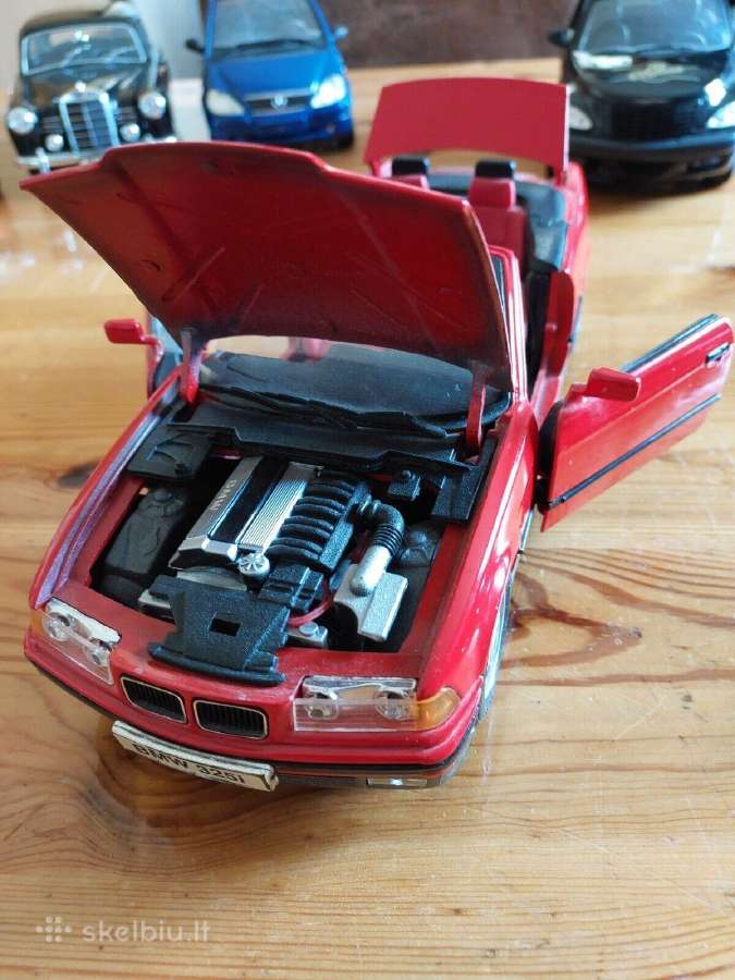 Bmw E36 kregždė kolekcinis modeliukas 3 serijos - nuotraukos Nr. 6