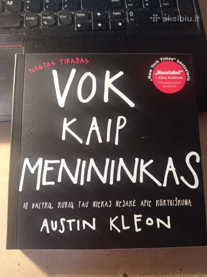 Knyga vok kaip menininkas