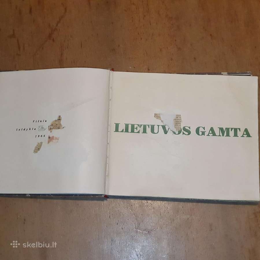 Knyga Lietuvos Gamta - nuotraukos Nr. 2