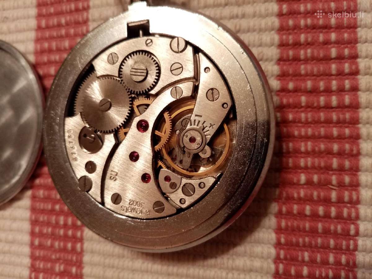CcCCCP laikrodis Molnia mechaninis puikiai veikia - nuotraukos Nr. 8
