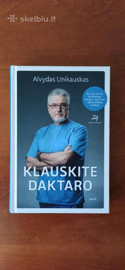 Parduodu knyga"klauskite Daktaro"