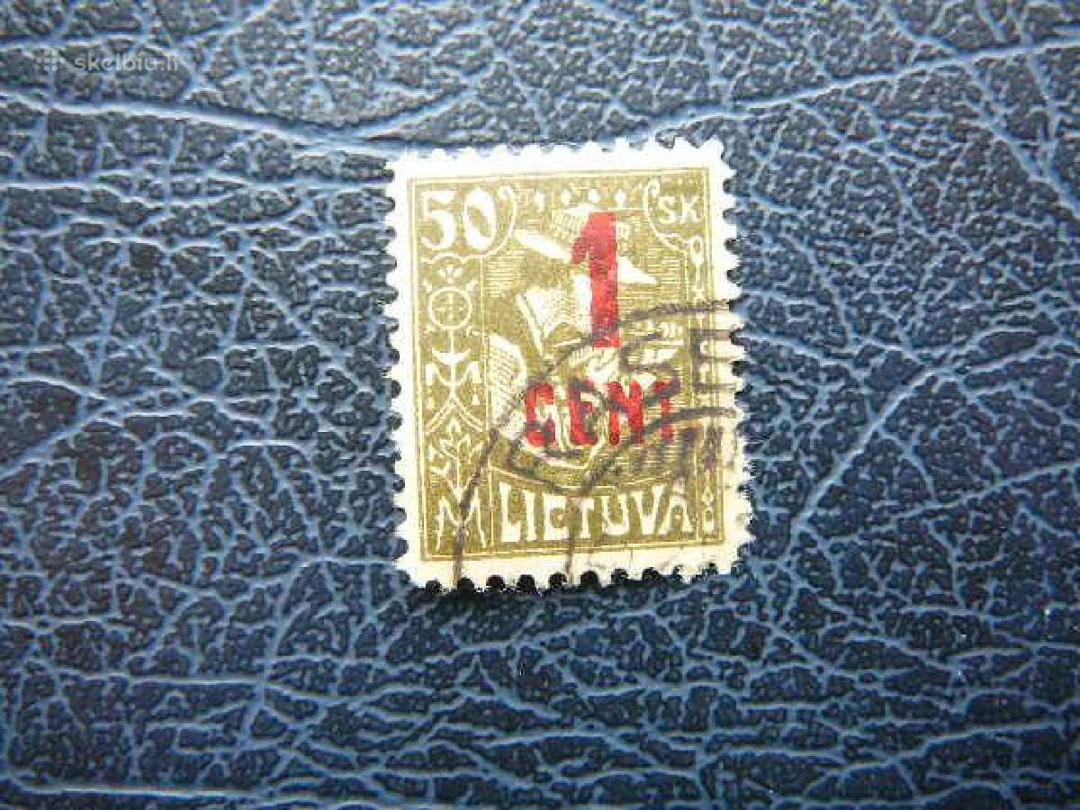 Lietuva 1922 antsp. lit147a