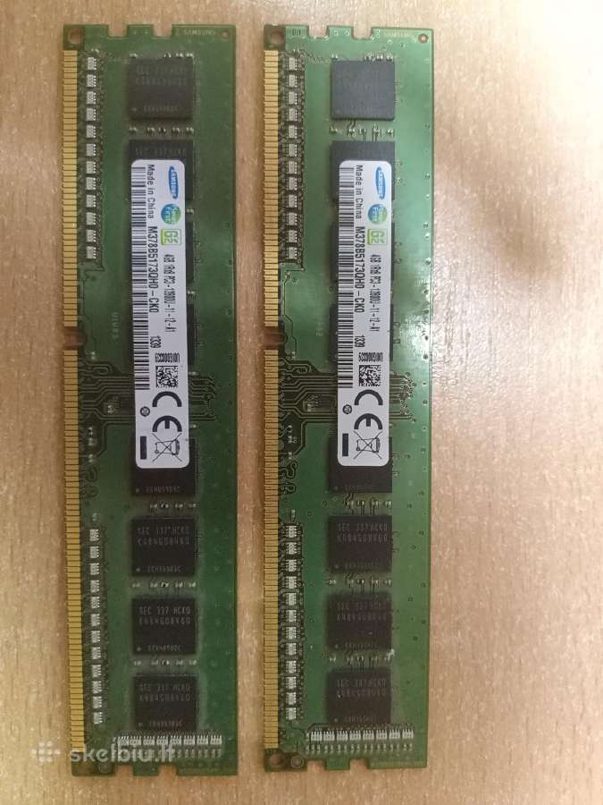 Samsung Ddr3 RAM 4gb operatyvioji atmints